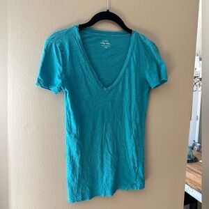 JCrew Vintage Cotton VNeck Tee Size XXS
